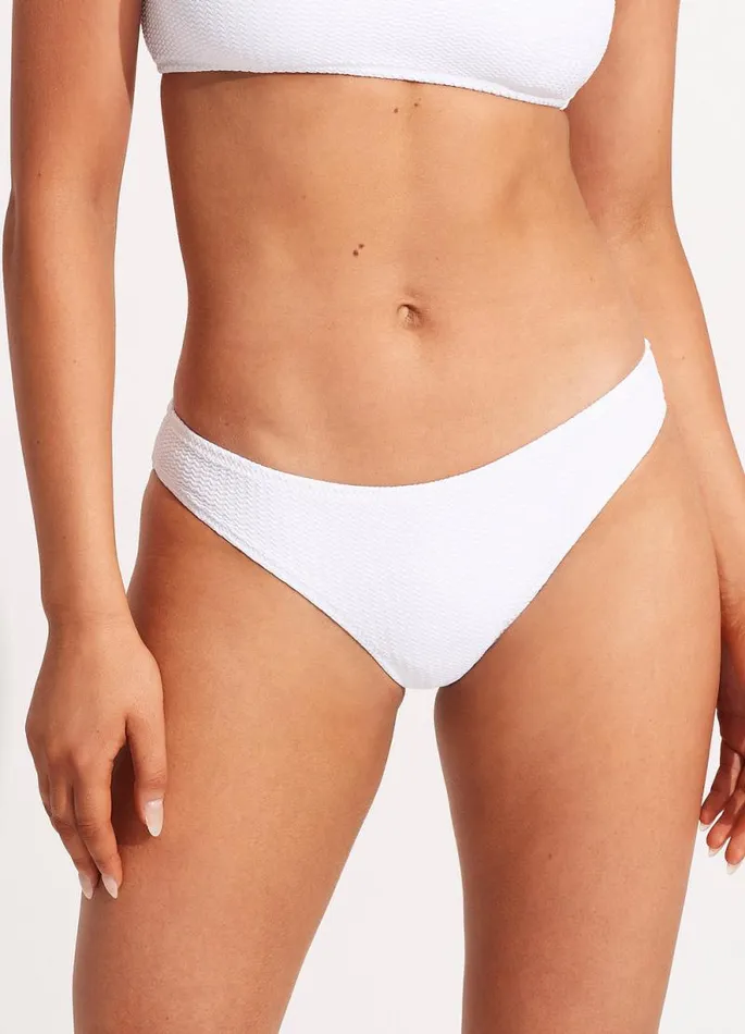 Seafolly Hipster Women Sea Dive Hipster Pant 8211 White