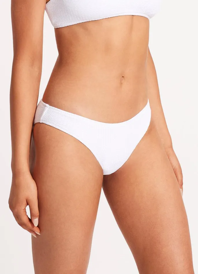 Seafolly Hipster Women Sea Dive Hipster Pant 8211 White