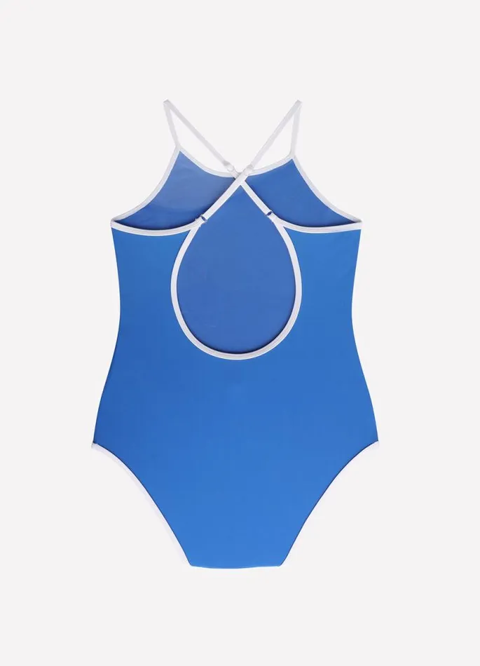 Seafolly Teen Girls 816 Years Girls Essentials One Piece 8211 Blue