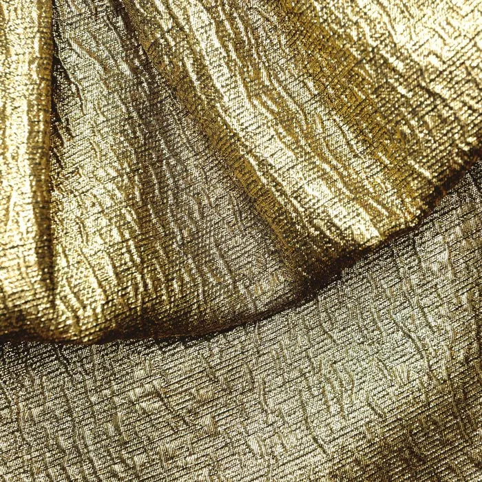 Self Portrait Bottoms Women Gold Metallic Jacquard Midi Skirt