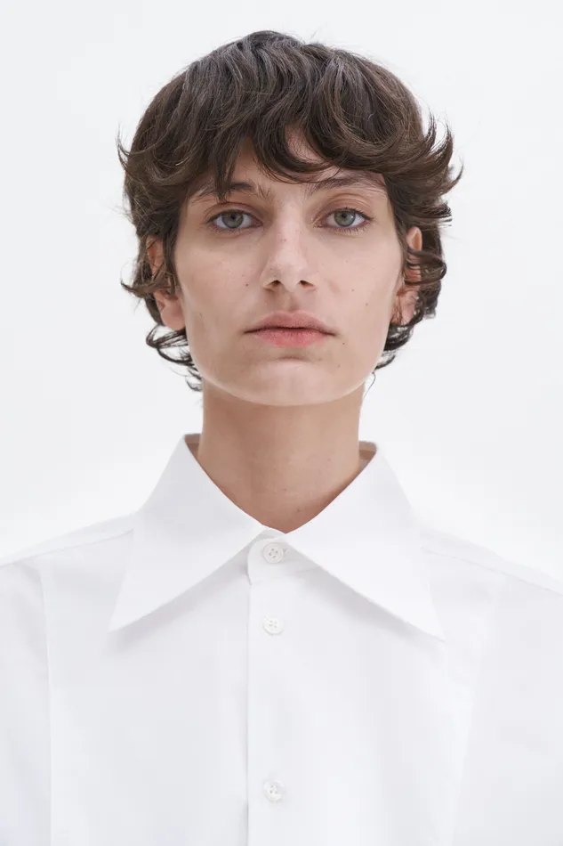 Shirts and Blouses Women Tuxedo Shirt White filippak Shirts and Blouses Women Tuxedo Shirt White filippak