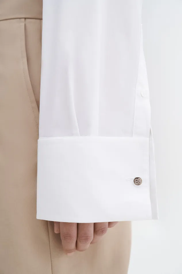 Shirts and Blouses Women Tuxedo Shirt White filippak Shirts and Blouses Women Tuxedo Shirt White filippak