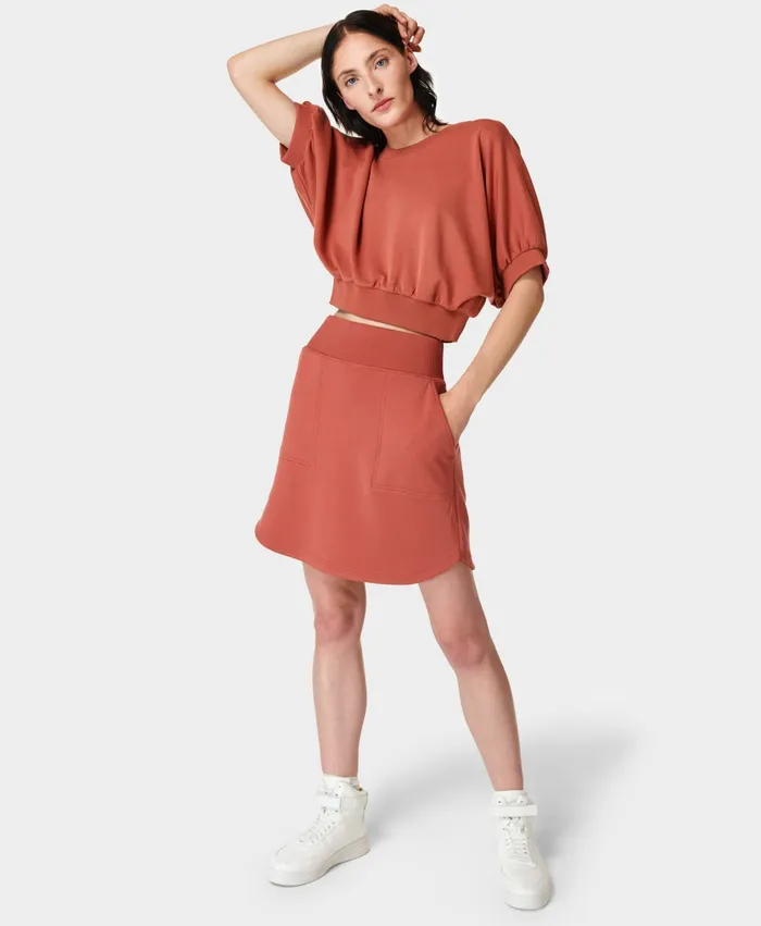 Shorts Skirts Women Sweaty Betty Sophia Mini Skirt Copper Pink