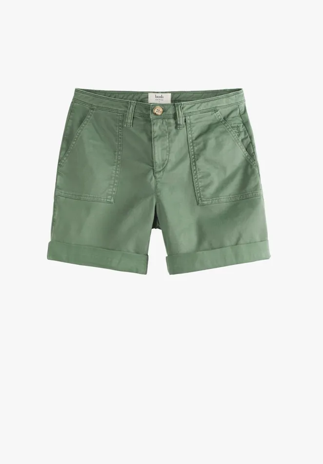 Shorts Women Hush Sydney Chino Shorts Khaki Green
