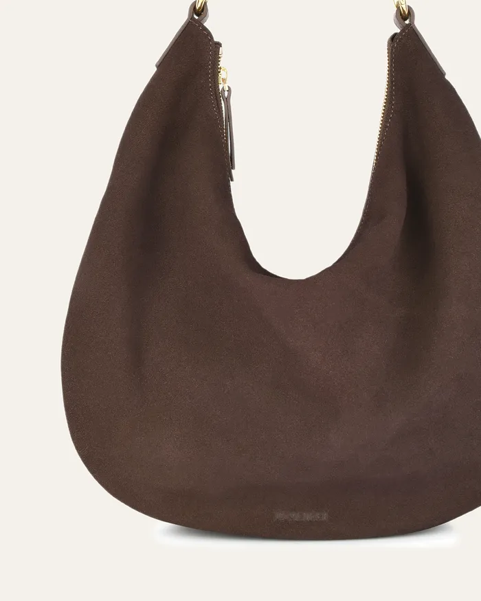 SHOULDER BAGS Margo shoulder bag bitter choc suede jomercer Women SHOULDER BAGS Margo shoulder bag bitter choc suede jomercer Women