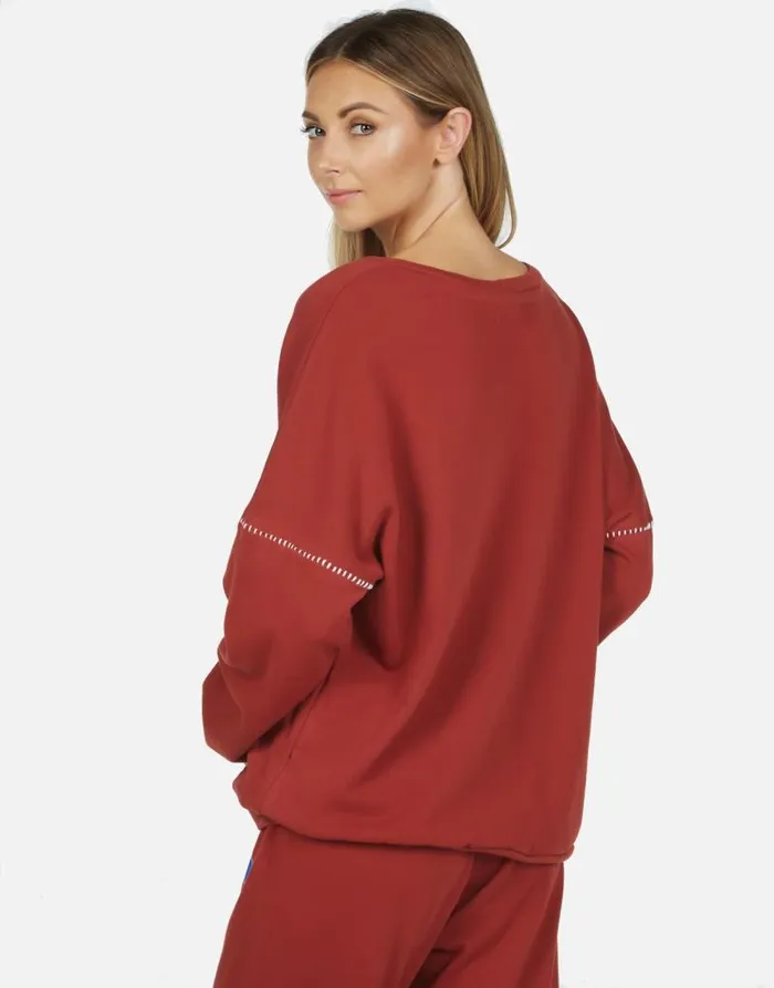 Sierra Lucky Clover Spice Women Lauren Moshi Long Sleeve