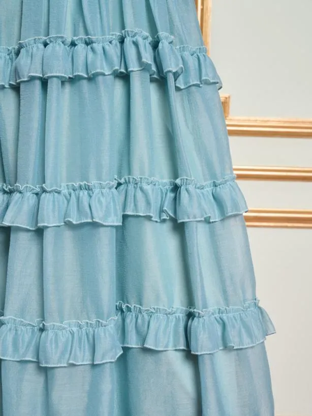 Sister Jane Dresses Womenswear DREAM Pistachio Bow Midi Dress Celadon Green