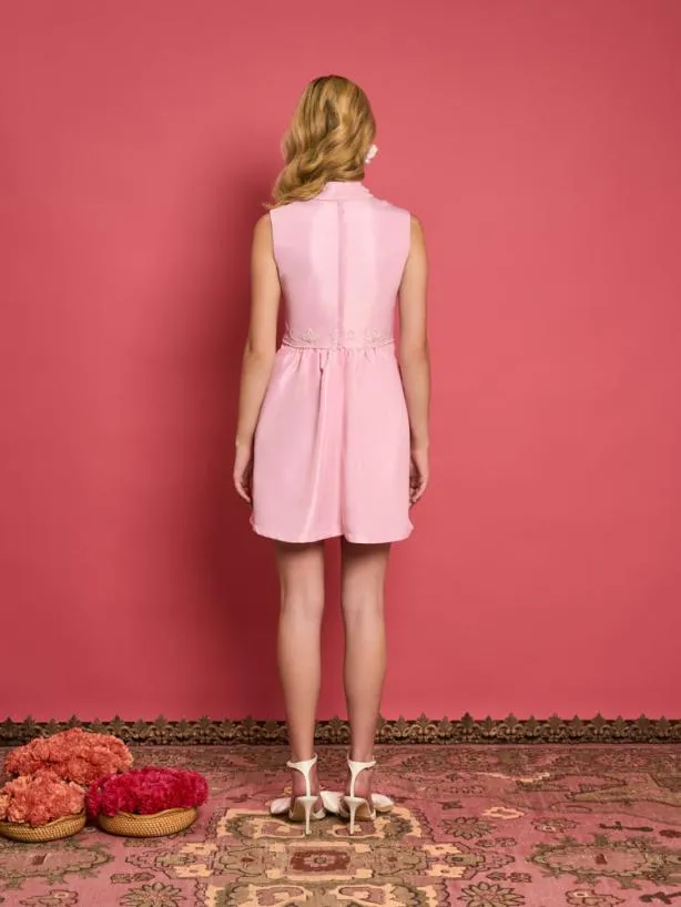 Sister Jane Dresses Womenswear DREAM Quail Bead Embellished Dress Baby Pink