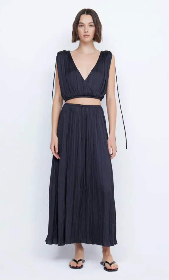 Skirts Shop Bec Bridge Louann Pleated Skirt Black