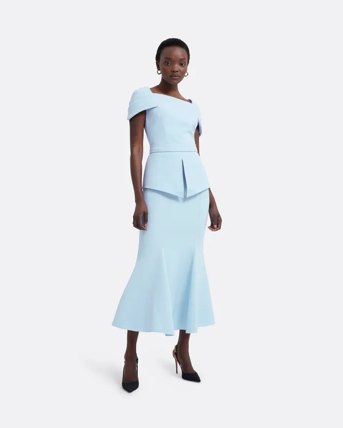 Skirts Sol Pale Blue Skirt Pale Blue Safiyaa Women