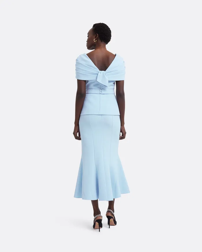 Skirts Sol Pale Blue Skirt Pale Blue Safiyaa Women