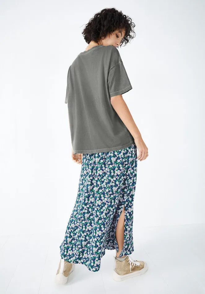 Skirts Women Hush Moana Midi Skirt Pop Floral Blackpink