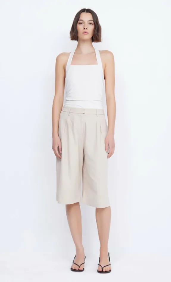 Sleeveless Shop Bec Bridge Blanche Halter Top Ivory