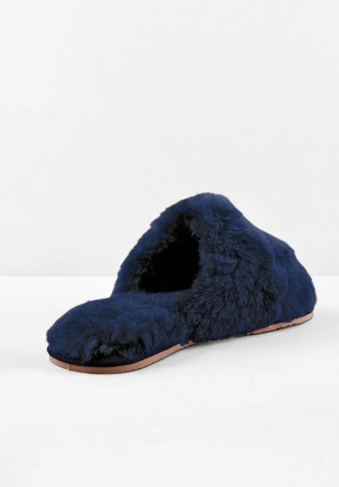 Slippers Women Hush Arundel Shearling Slippers Midnight