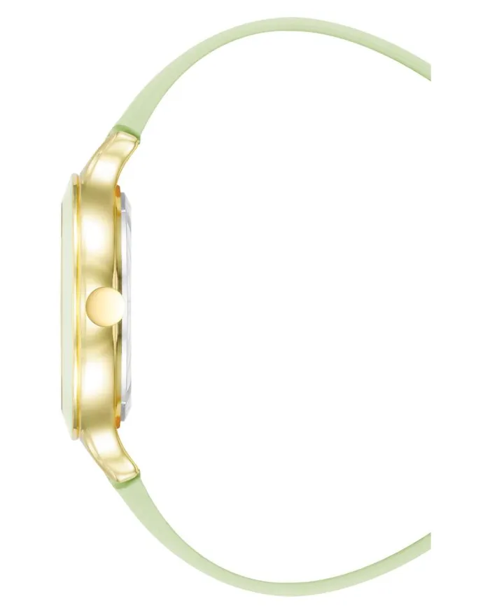 Smooth Strap Watch Green Women Nine West Straps Smooth Strap Watch Green Women Nine West Straps