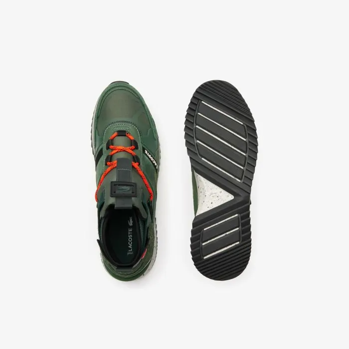 Sneakers Men Lacoste Mens Suede Leather Run Breaker Boots Grndk Grn Ag9