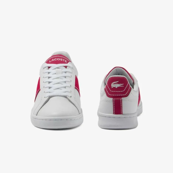 Sneakers Women Lacoste Women039s Carnaby Pro CGR Bar Contrast Leather Sneakers Whitepink B53