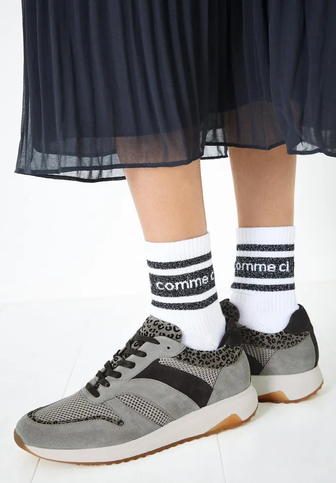 Socks and Tights Women Hush Oline Socks Metallic Black