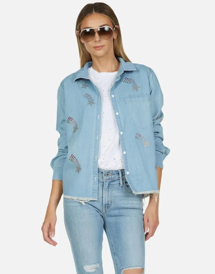 Solana Shooting Stars Summerland Women Lauren Moshi Long Sleeve