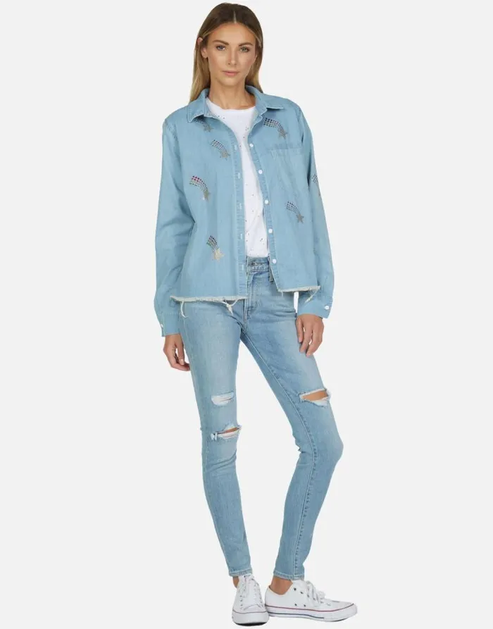 Solana Shooting Stars Summerland Women Lauren Moshi Long Sleeve
