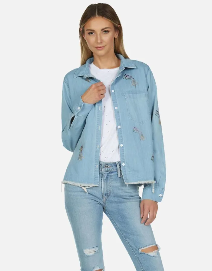 Solana Shooting Stars Summerland Women Lauren Moshi Long Sleeve