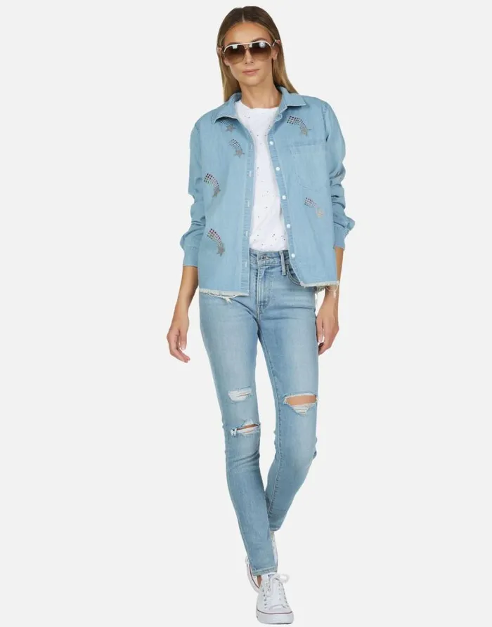 Solana Shooting Stars Summerland Women Lauren Moshi Long Sleeve