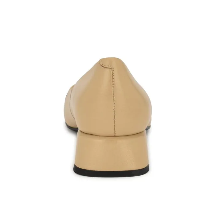 Sophe Cap Toe Pumps Natural Leatherblack Women Nine West Heels Sophe Cap Toe Pumps Natural Leatherblack Women Nine West Heels