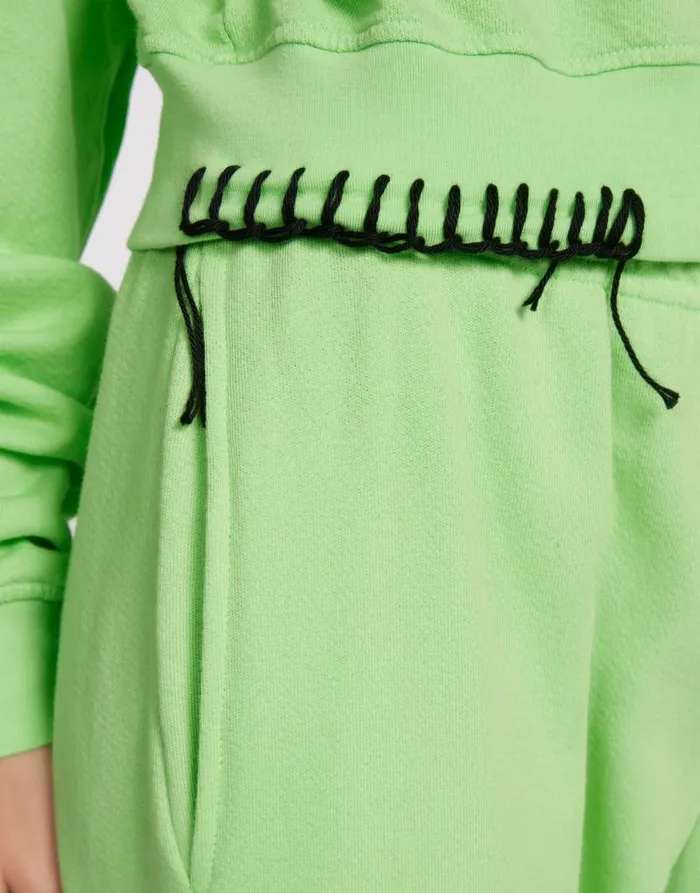 Spalding Love Star Bright Green Women Lauren Moshi Long Sleeve