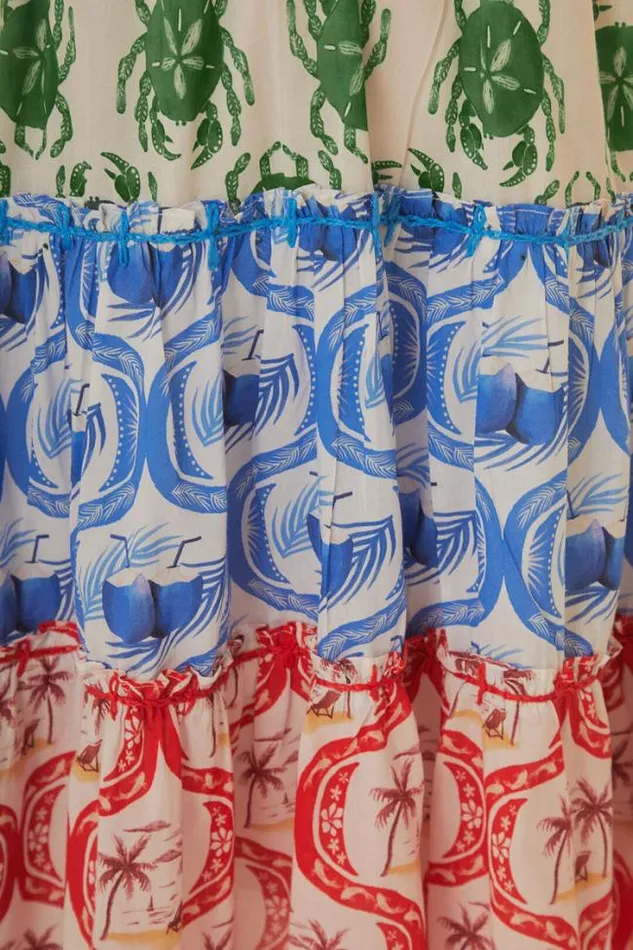 Summer Mix Mini Dress Women FARM Rio Mini Dresses