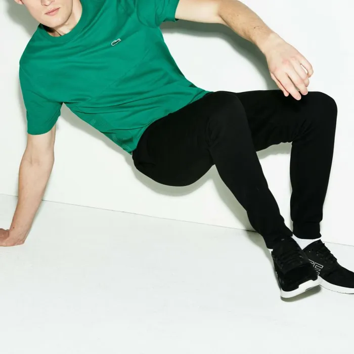 Sweatpants and Trousers Men Lacoste Men039s SPORT Fleece Tennis Sweatpants Black 031