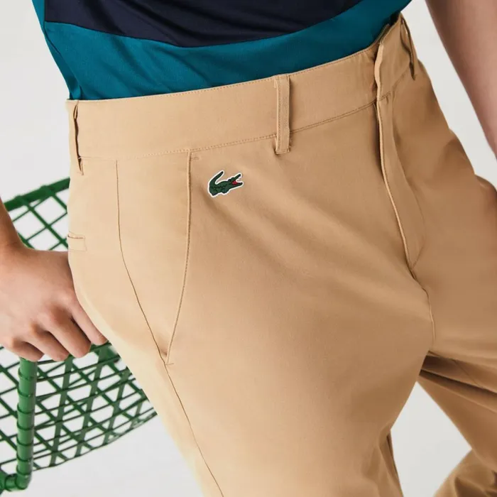 Sweatpants and Trousers Men Lacoste Men039s SPORT Golf Chinos Beige 02s