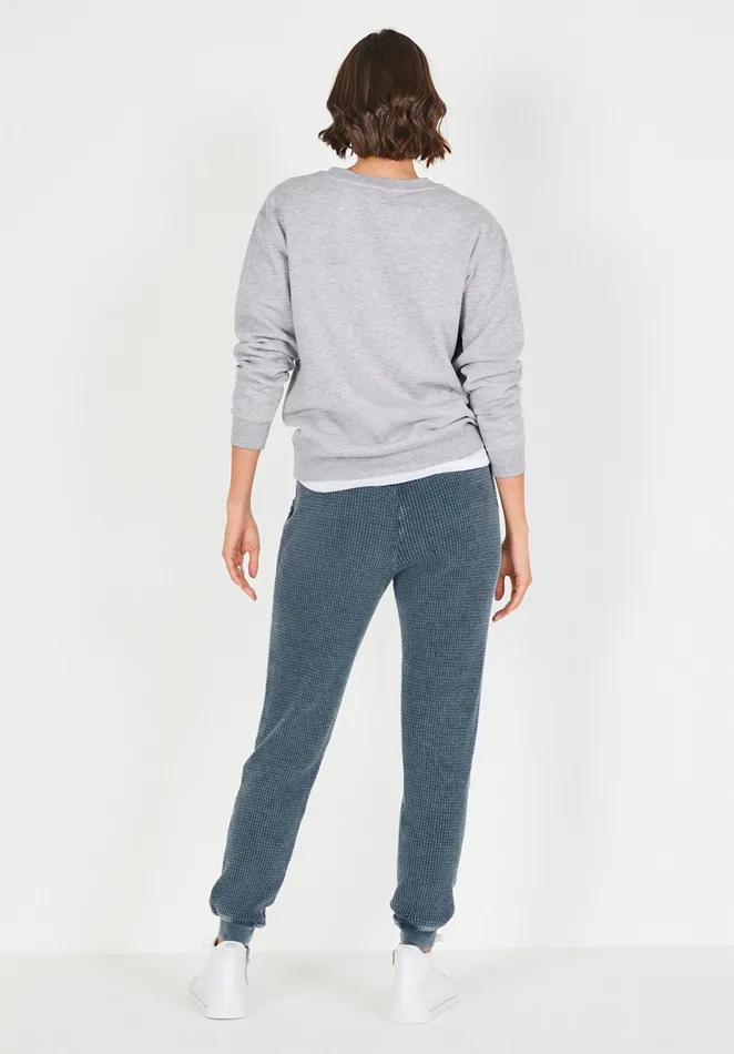Sweatshirts and Hoodies Women Hush Danny Oversized Sweatshirt Grey Marl