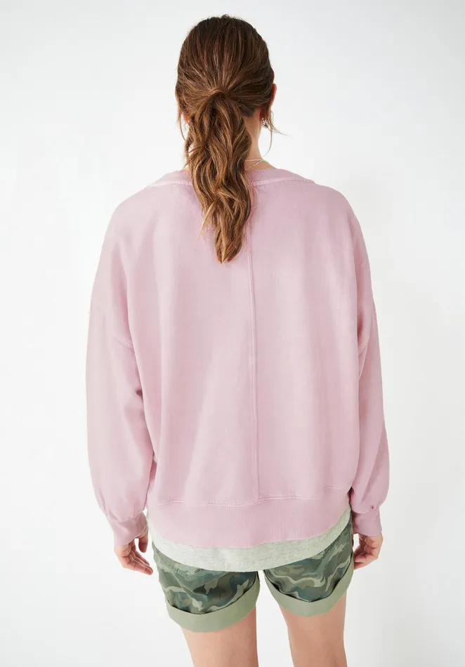 Sweatshirts and Hoodies Women Hush May Relaxed Sweatshirt Lilac Pink