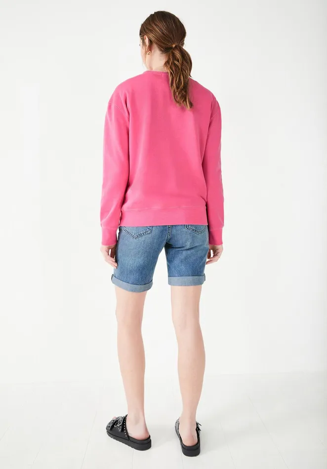 Sweatshirts and Hoodies Women Hush Tianna Jersey Sweatshirt Bright Pink