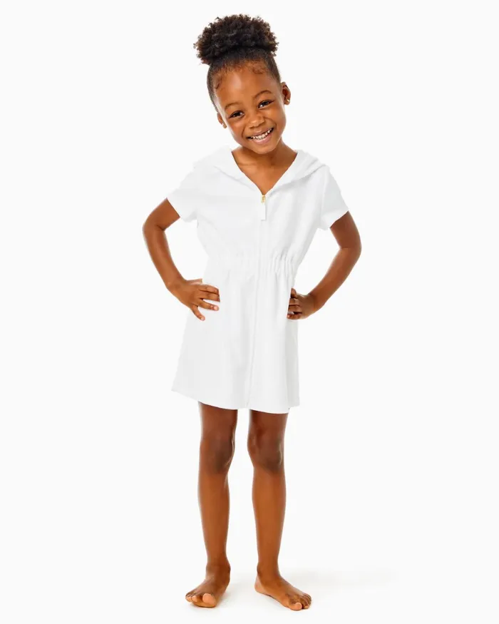 Swim Girls Lilly Pulitzer Girls Chaplin CoverUp Resort White Swim Girls Lilly Pulitzer Girls Chaplin CoverUp Resort White