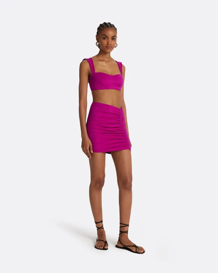 Swimwear Safiyaa Women Shauna Magenta Swim Skirt Magenta