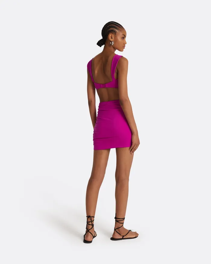 Swimwear Safiyaa Women Shauna Magenta Swim Skirt Magenta