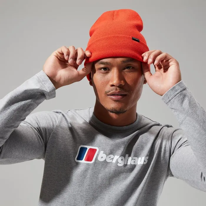 TShirts Men Berghaus Big Logo Long Sleeve Tee Dark Grey TShirts Men Berghaus Big Logo Long Sleeve Tee Dark Grey