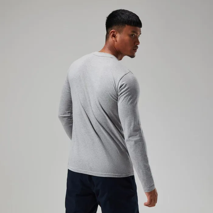 TShirts Men Berghaus Big Logo Long Sleeve Tee Dark Grey TShirts Men Berghaus Big Logo Long Sleeve Tee Dark Grey