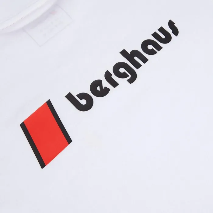 TShirts MenWomen Berghaus Heritage FandB Logo TShirts 8211 White