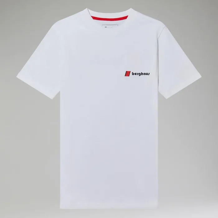 TShirts MenWomen Berghaus Heritage FandB Logo TShirts 8211 White