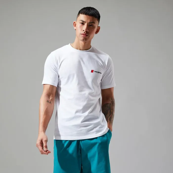TShirts MenWomen Berghaus Heritage FandB Logo TShirts 8211 White