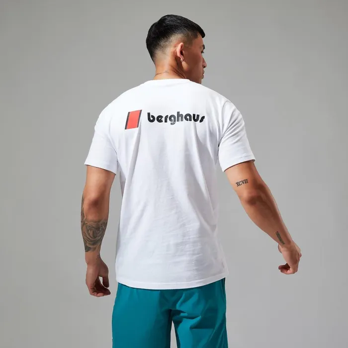 TShirts MenWomen Berghaus Heritage FandB Logo TShirts 8211 White
