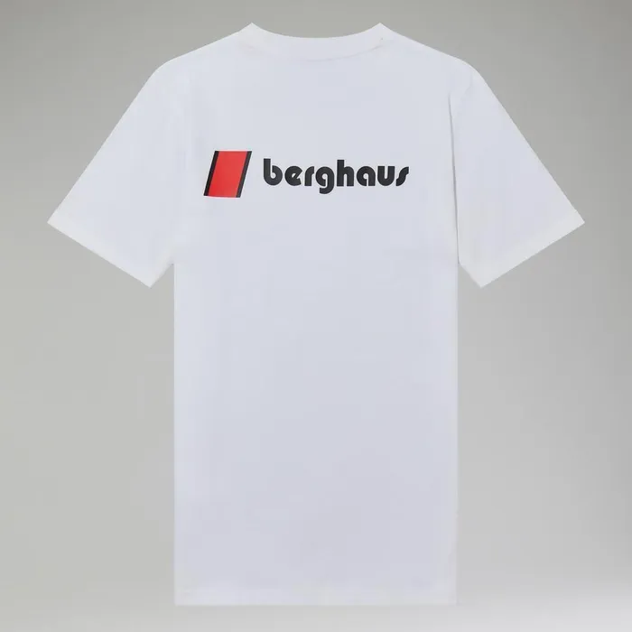 TShirts MenWomen Berghaus Heritage FandB Logo TShirts 8211 White