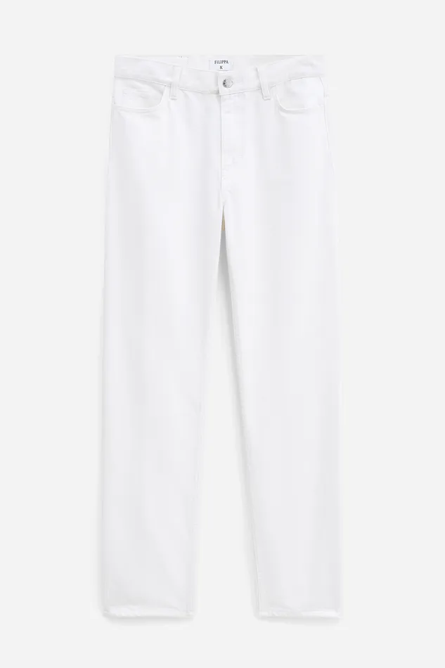 Tapered Jeans Ecru Wash Women Jeans filippak Tapered Jeans Ecru Wash Women Jeans filippak