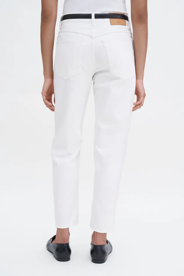 Tapered Jeans Ecru Wash Women Jeans filippak Tapered Jeans Ecru Wash Women Jeans filippak