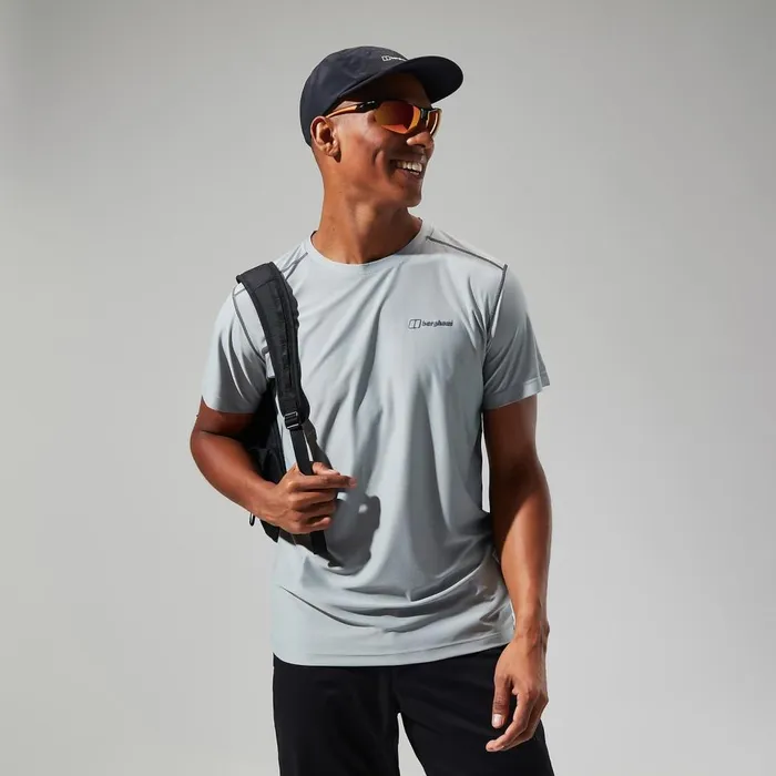 Technical Baselayers Men Berghaus 247 Tech Tee Super Stretch Crew 8211 Grey