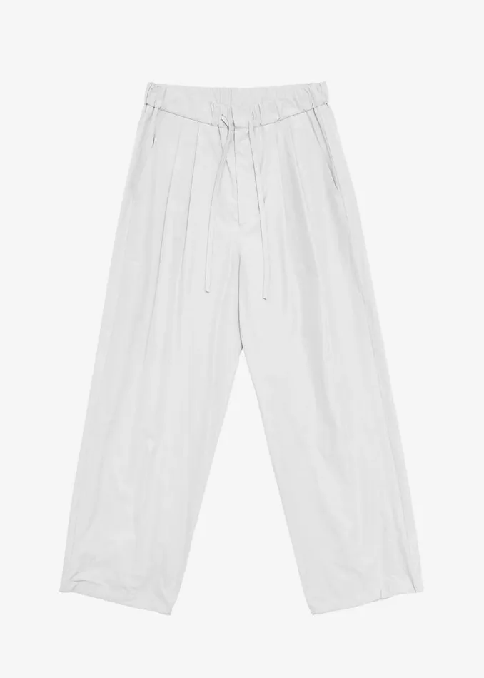 The Frankie Shop Amomento Drawstring Pants 8211 Grey Shop Clothing