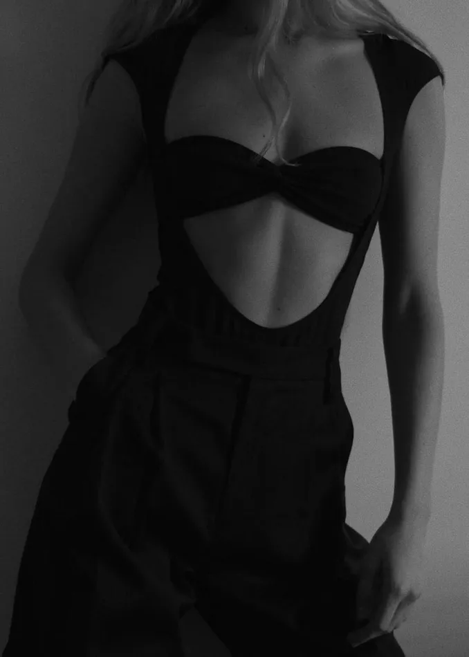 The Frankie Shop Beaufille Baes Bodysuit 8211 Black Shop Tops