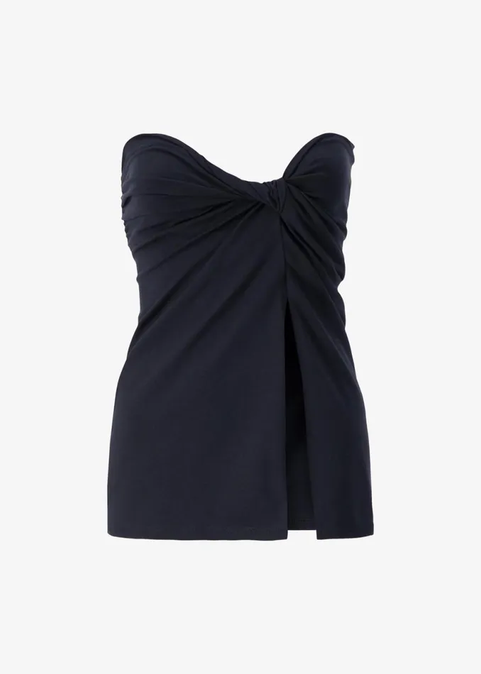 The Frankie Shop Beaufille Zeno Blouse 8211 Black Shop Tops